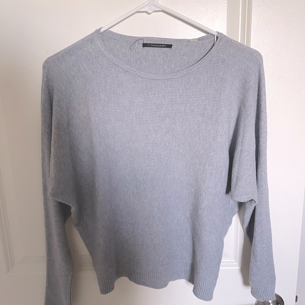Grey Tahari Top NWT